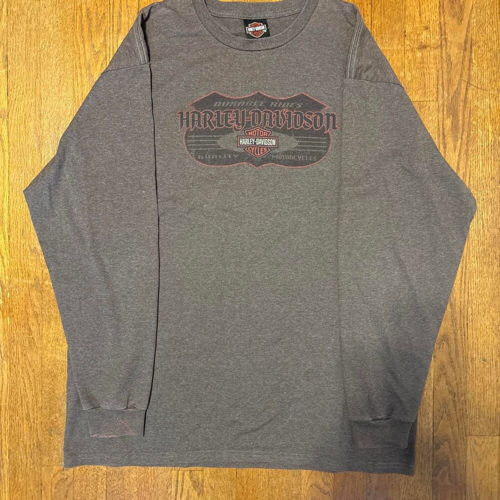 Harley-davidson Men's Grey T-shirt